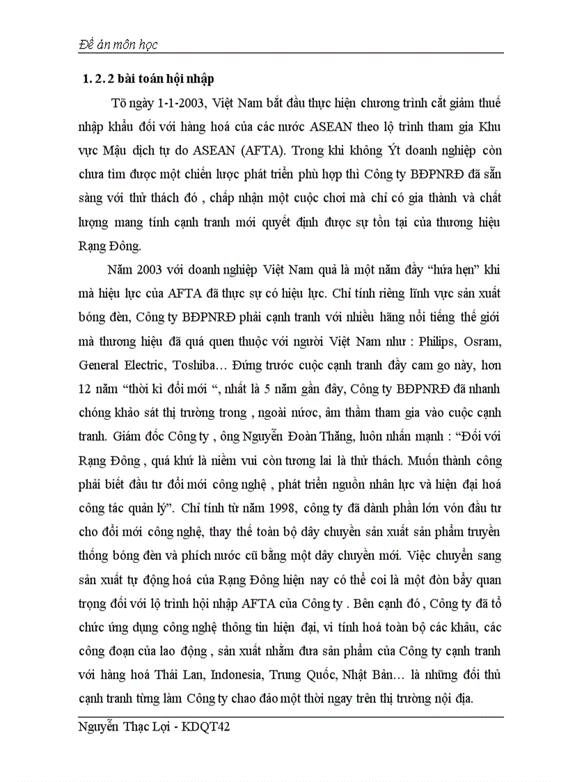 image for page Tác động của AFTA tới công ty BĐPNRĐ và phản ứng của doanh nghiệp trước quá trình hội nhập