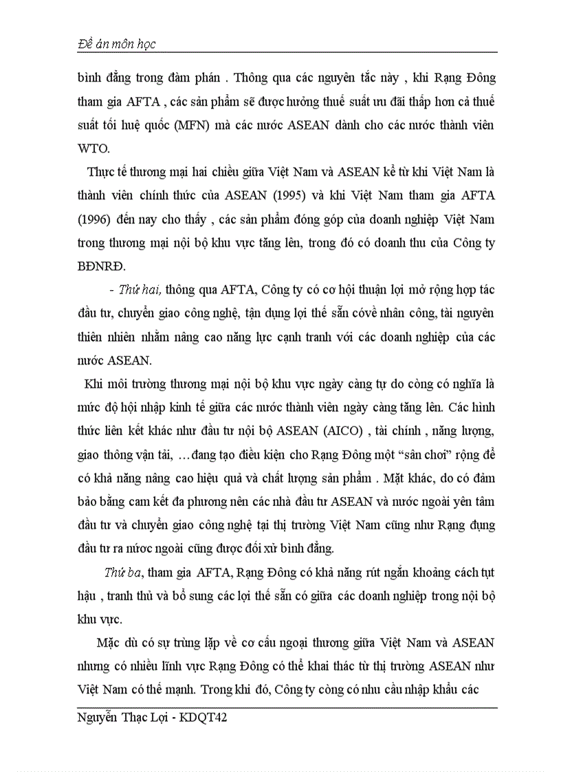 image for page Tác động của AFTA tới công ty BĐPNRĐ và phản ứng của doanh nghiệp trước quá trình hội nhập