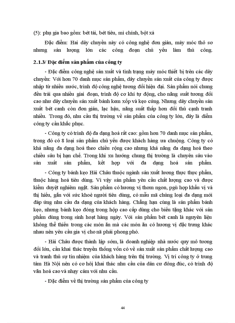 image for page Một số biện pháp nhằm duy trì và mở rộng thị trường sản phẩm bột canh của công ty bánh kẹo Hải Châu