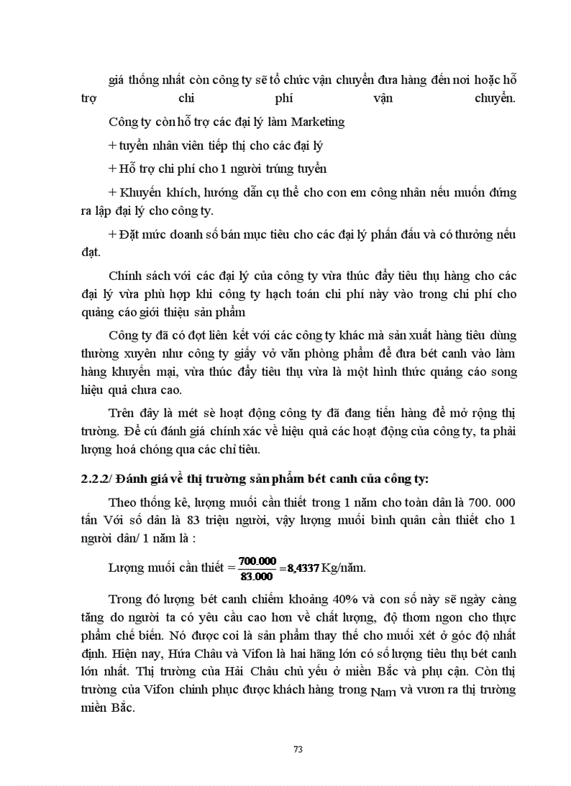 image for page Một số biện pháp nhằm duy trì và mở rộng thị trường sản phẩm bột canh của công ty bánh kẹo Hải Châu