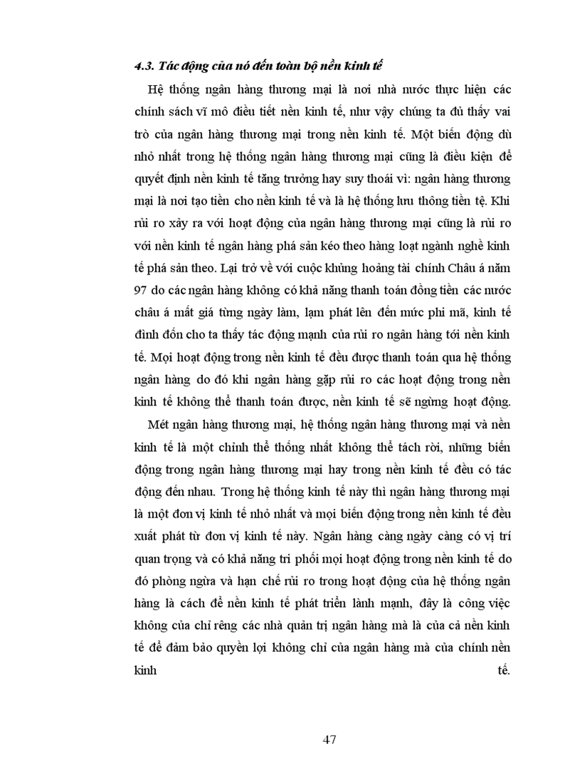 image for page Rủi ro và tác động của rủi ro đến hoạt động Ngân hàng thương mại