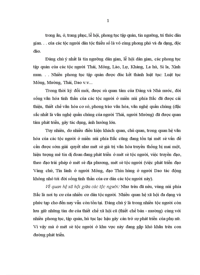 image for page Phát huy tiềm năng của phụ nữ dân tộc thiểu số trong quá trình phát triển kinh tế - x• hội ở các tỉnh miền núi phía Bắc nước ta hiện nay