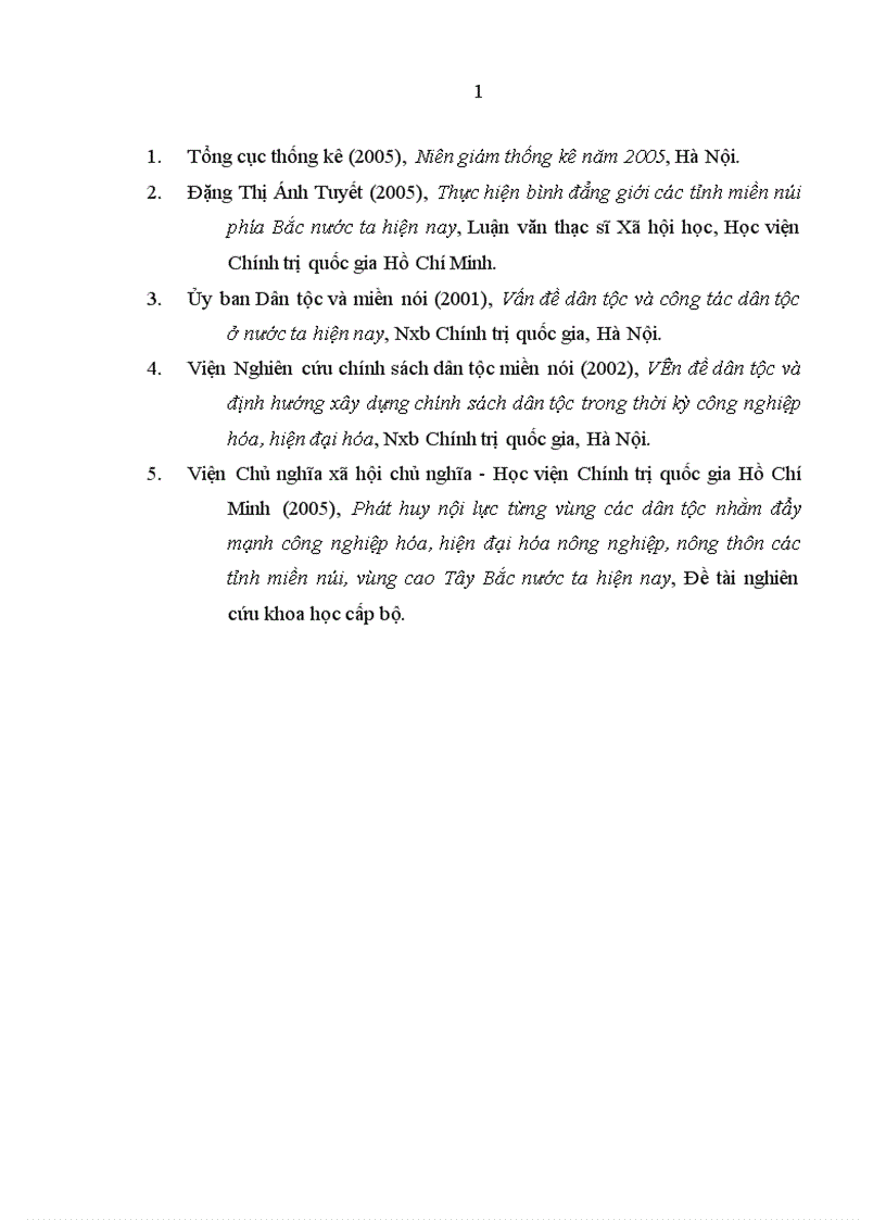 image for page Phát huy tiềm năng của phụ nữ dân tộc thiểu số trong quá trình phát triển kinh tế - x• hội ở các tỉnh miền núi phía Bắc nước ta hiện nay