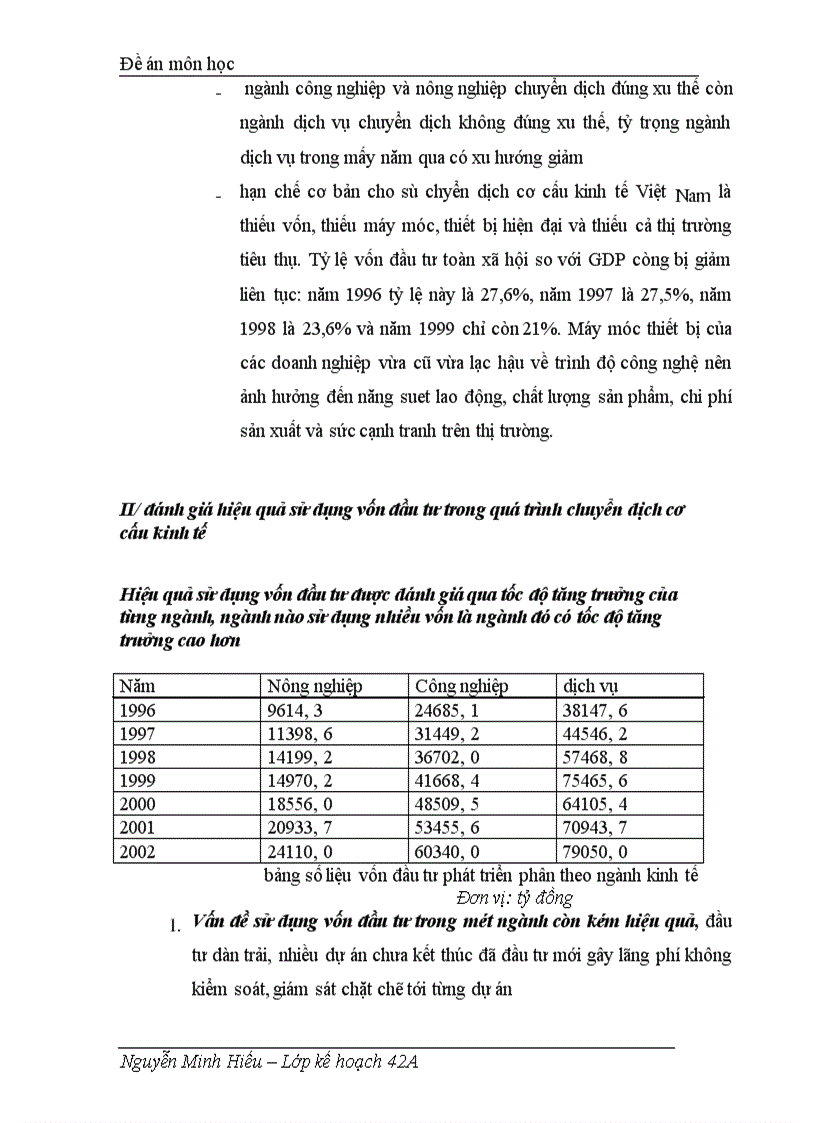 image for page Định hướng và những giải pháp cơ bản đối với vốn đầu tư trong kế hoạch chuyển dịch cơ cấu ngành kinh tế (giai đoạn 2001 - 2005)