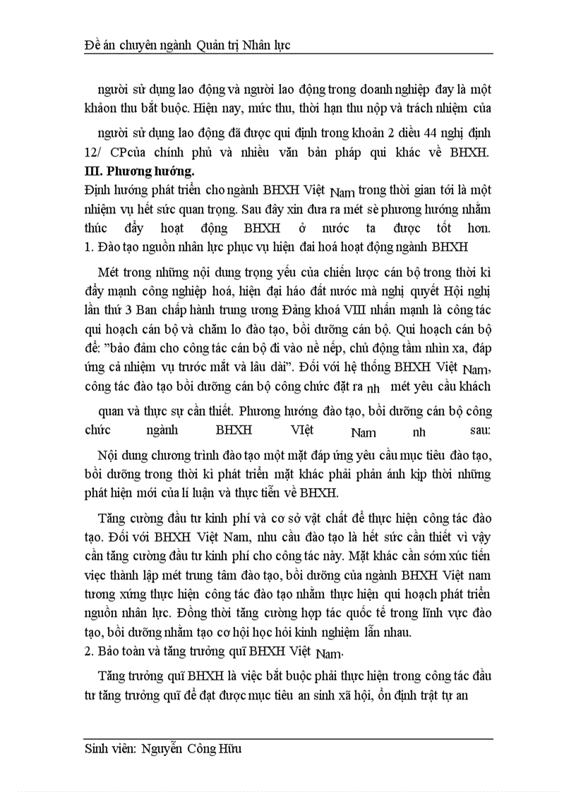 image for page Bảo Hiểm Xã Hội Cho Người Lao Động ở Việt Nam