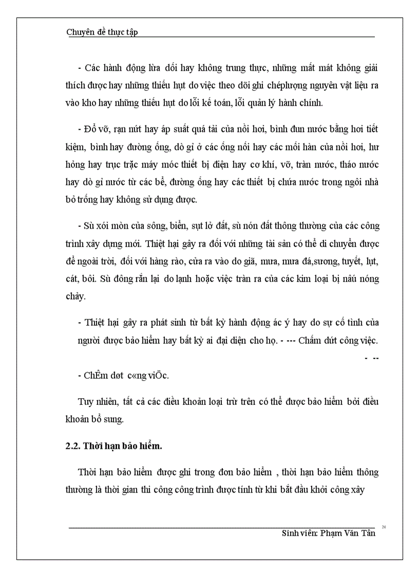 image for page Lý luận chung về bảo hiểm xây dựng và lắp đặt