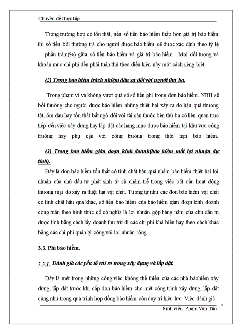 image for page Lý luận chung về bảo hiểm xây dựng và lắp đặt