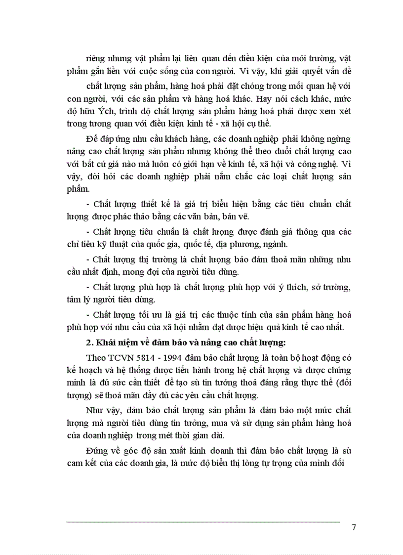 image for page Một số phương hướng và biện pháp chủ yếu nhằm góp phần nâng cao chất lượng sản phẩm ở Công ty dệt 10.10