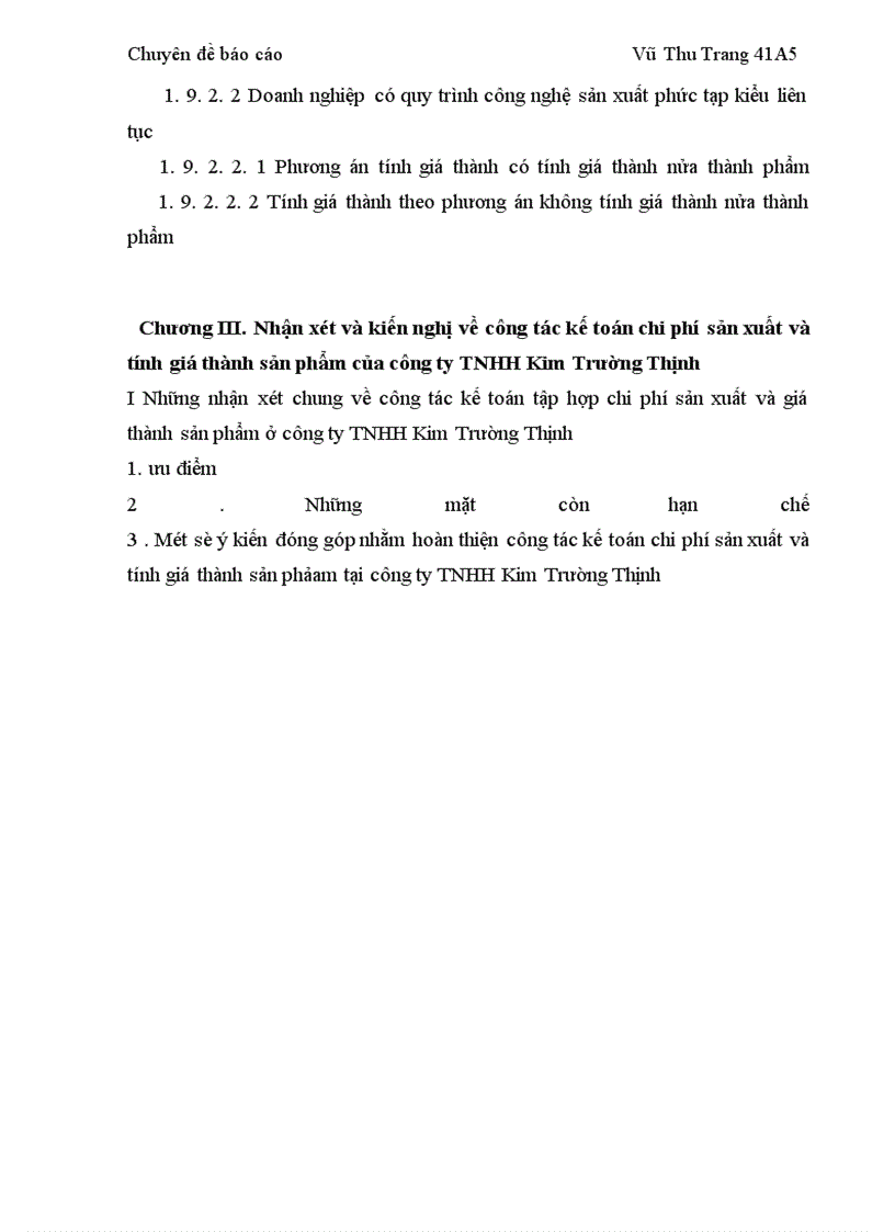 image for page Kế toán chi phí sản xuất và tính giá thành sản phẩm tại Công ty TNHH Kim Trường Thịnh