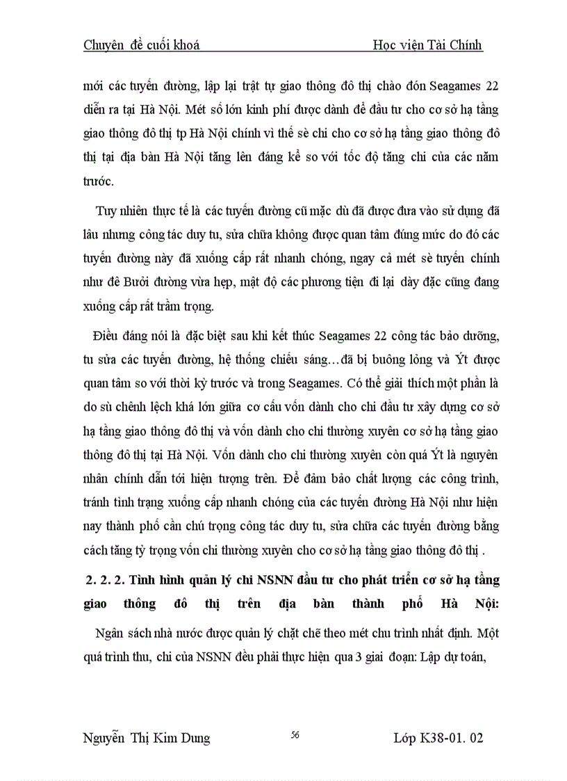 image for page Một số giải pháp nhằm tăng cường quản lý chi NSNN cho phát triển cơ sở hạ tầng giao thông đô thị trên địa bàn thành phố Hà Nội