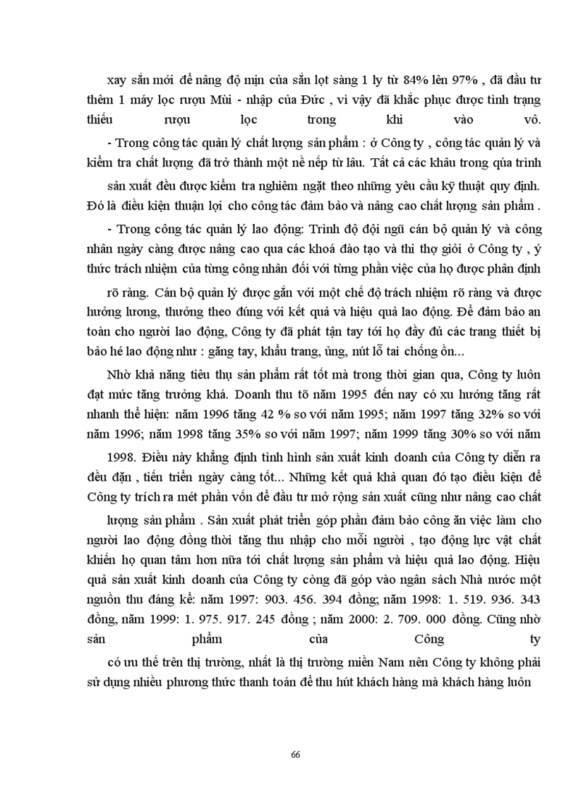image for page Một số biện pháp nhằm nâng cao chất lượng sản phẩm ở Công ty rượu Hà Nội