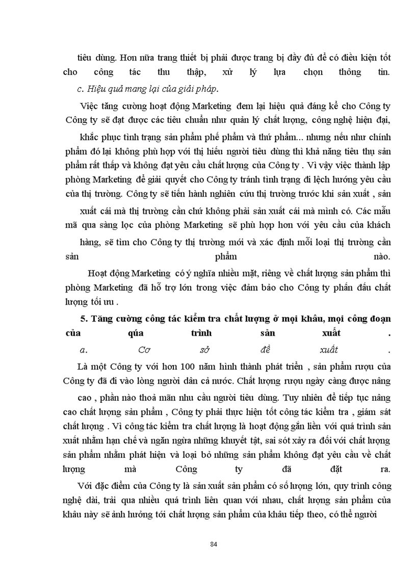 image for page Một số biện pháp nhằm nâng cao chất lượng sản phẩm ở Công ty rượu Hà Nội