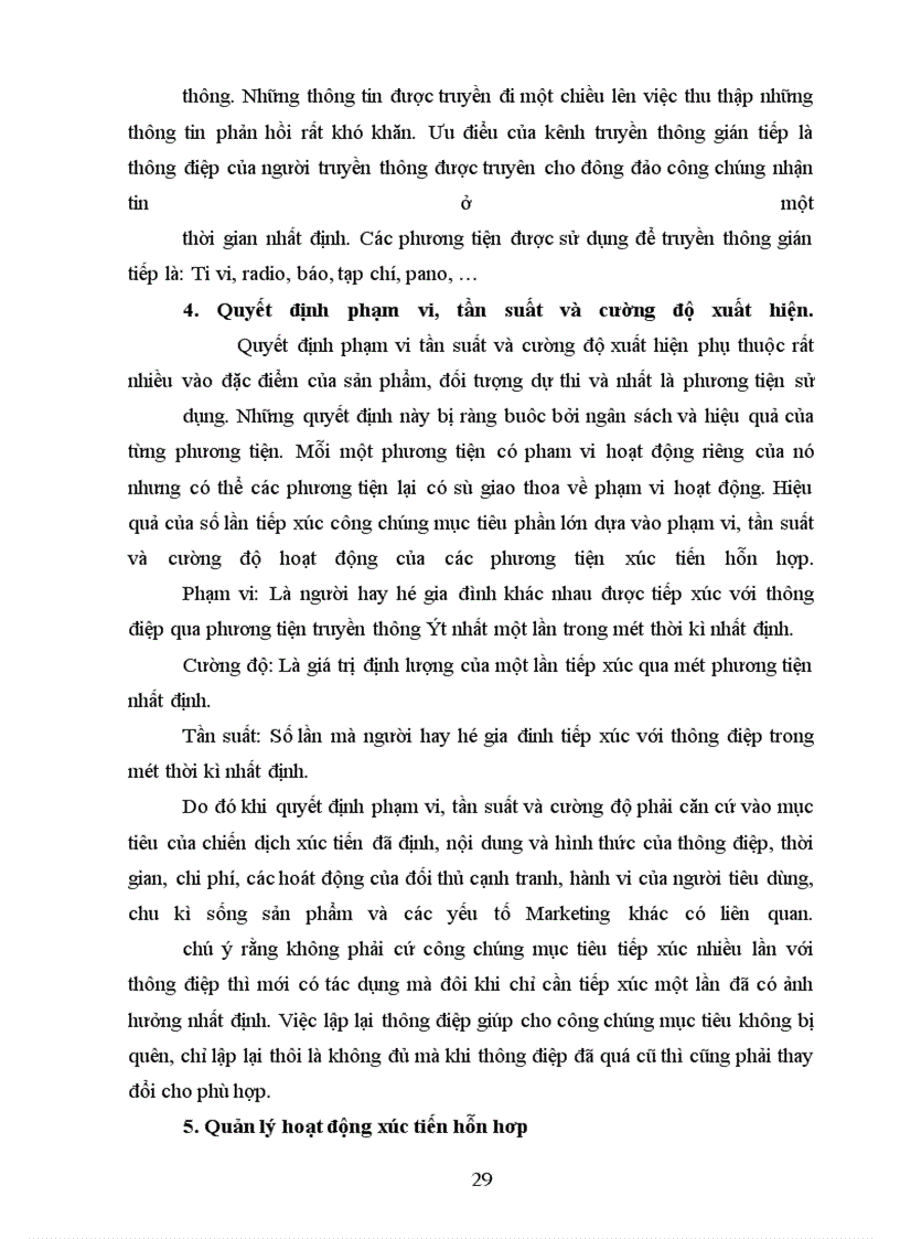 image for page Từ sự phân tích về hoạt động xúc tiến hỗn hợp của công ty để tìm ra những điểm mạnh ,điểm yếu