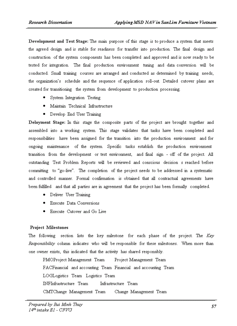 image for page Research Dissertation Applying MSD NAV in SanLim Furniture Vietnam