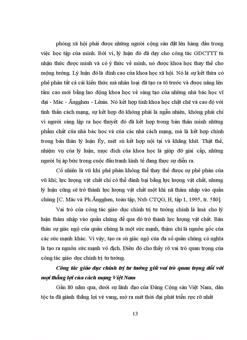 image for page Công tác giáo dục chính trị tư tưởng cho cán bộ, đảng viên trong những năm sau đại hội VII của đảng (1991 - 1995)