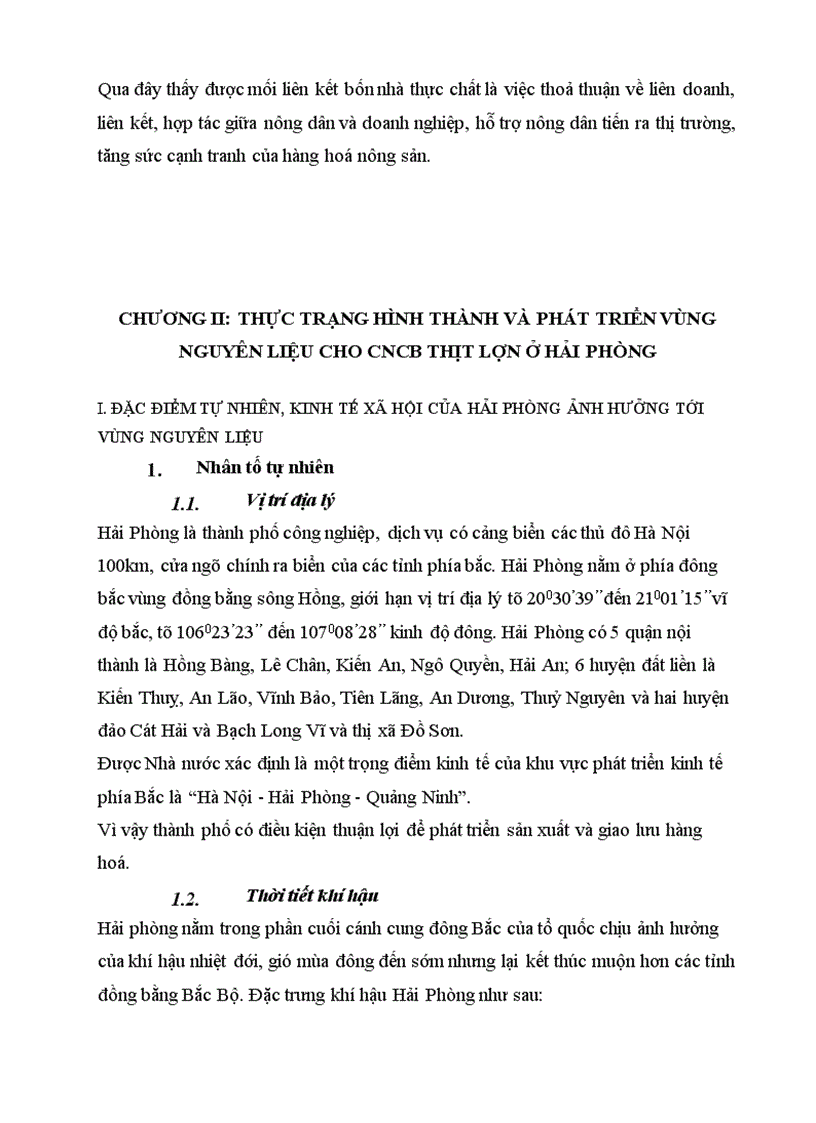 image for page Giải pháp kinh tế nhằm hình thành và phát triển vùng nguyên liệu phục vụ CNCB thịt lợn ở Hải Phòng