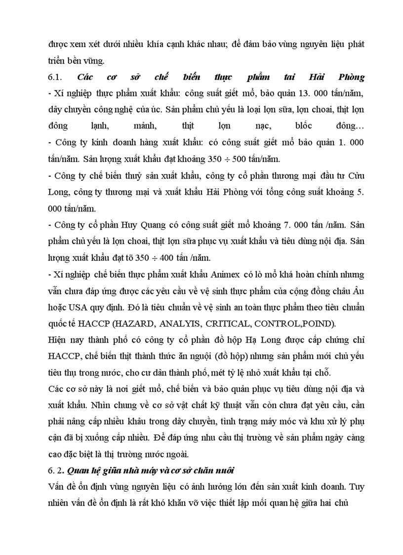 image for page Giải pháp kinh tế nhằm hình thành và phát triển vùng nguyên liệu phục vụ CNCB thịt lợn ở Hải Phòng