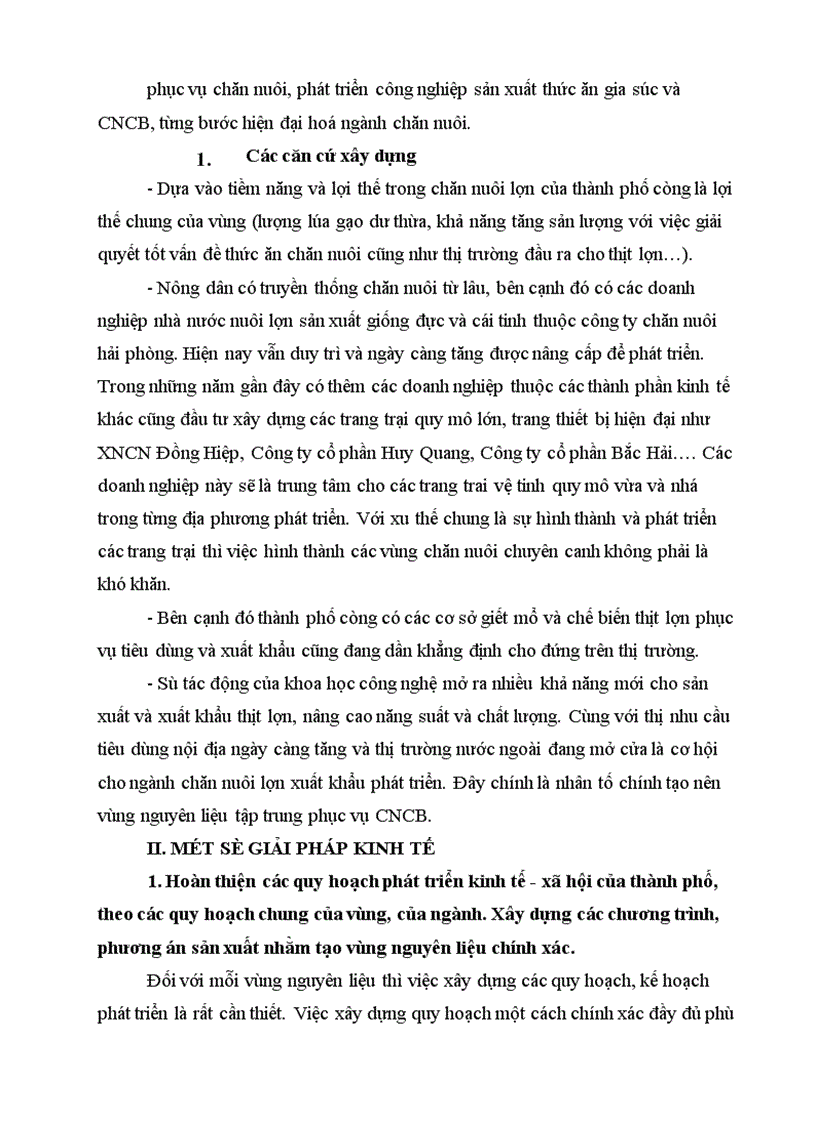 image for page Giải pháp kinh tế nhằm hình thành và phát triển vùng nguyên liệu phục vụ CNCB thịt lợn ở Hải Phòng