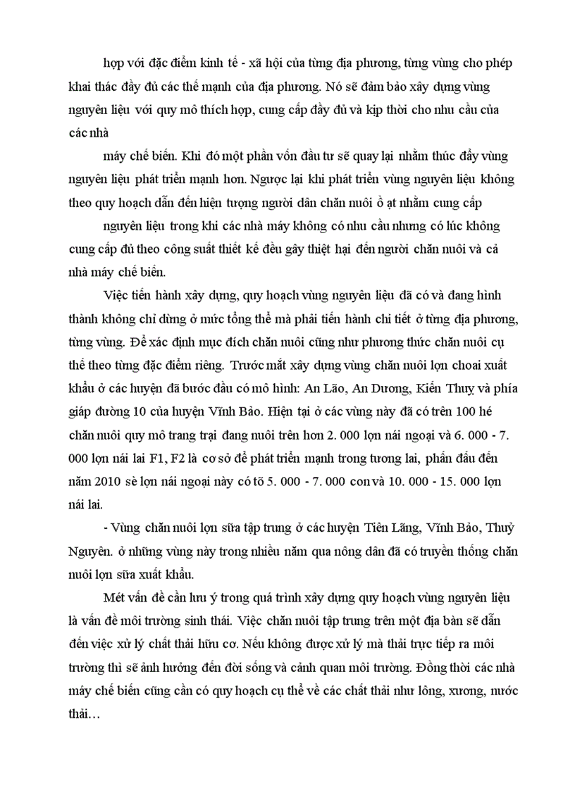 image for page Giải pháp kinh tế nhằm hình thành và phát triển vùng nguyên liệu phục vụ CNCB thịt lợn ở Hải Phòng