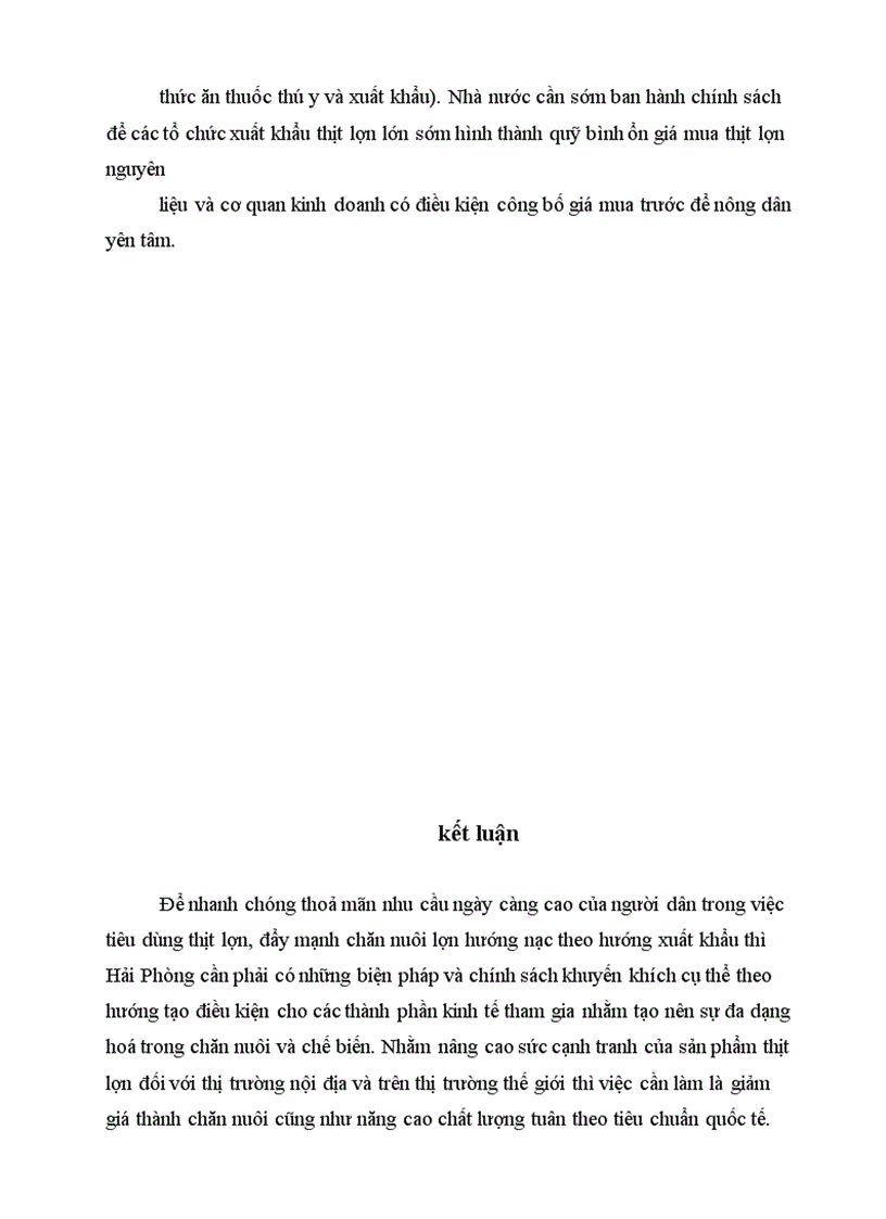 image for page Giải pháp kinh tế nhằm hình thành và phát triển vùng nguyên liệu phục vụ CNCB thịt lợn ở Hải Phòng