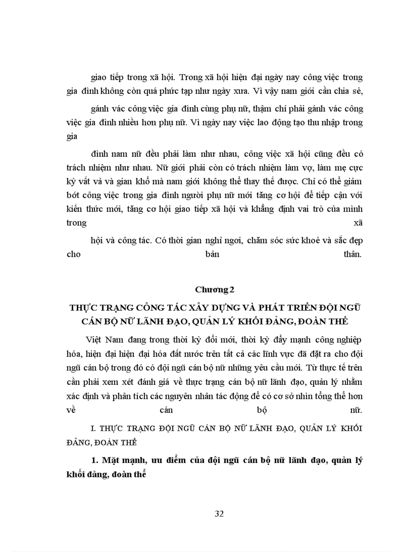 image for page Một số giải pháp xây dựng và phát triển đội ngũ cán bộ nữ lãnh đạo, quản lý khối đảng, đoàn thể