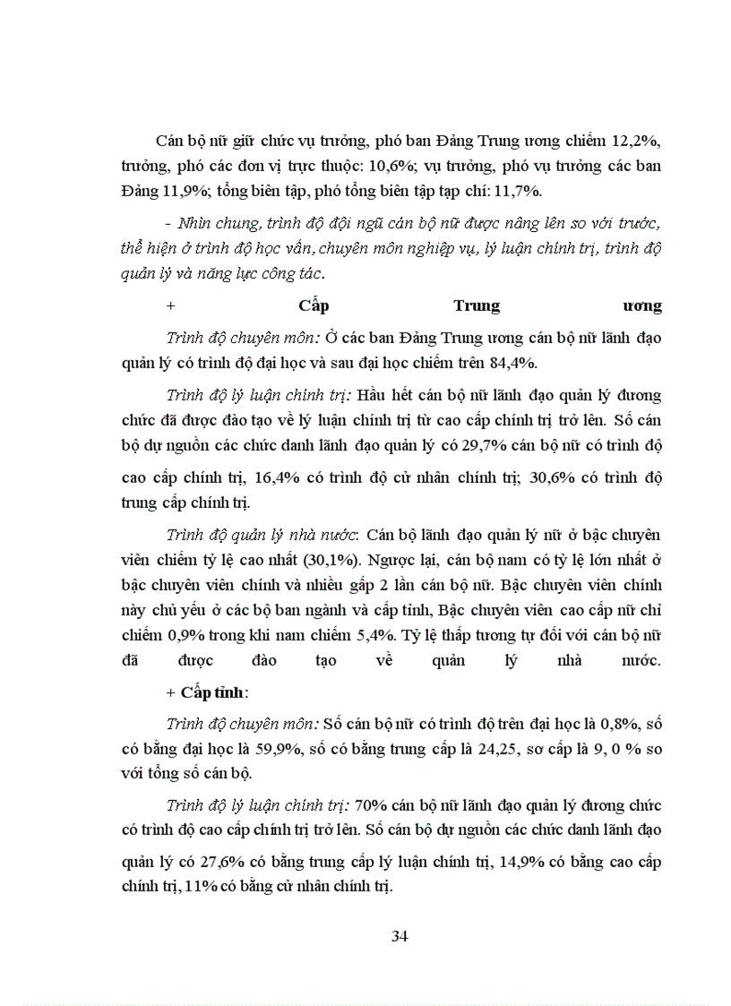 image for page Một số giải pháp xây dựng và phát triển đội ngũ cán bộ nữ lãnh đạo, quản lý khối đảng, đoàn thể