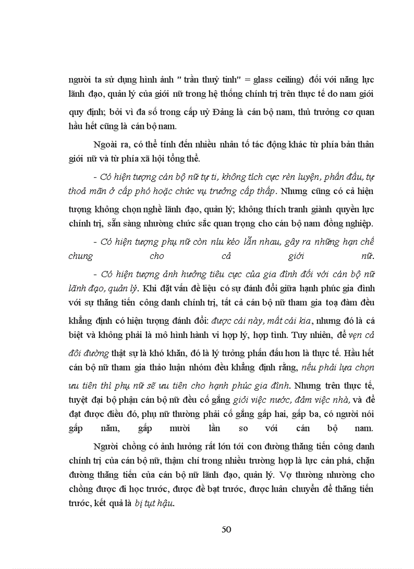 image for page Một số giải pháp xây dựng và phát triển đội ngũ cán bộ nữ lãnh đạo, quản lý khối đảng, đoàn thể