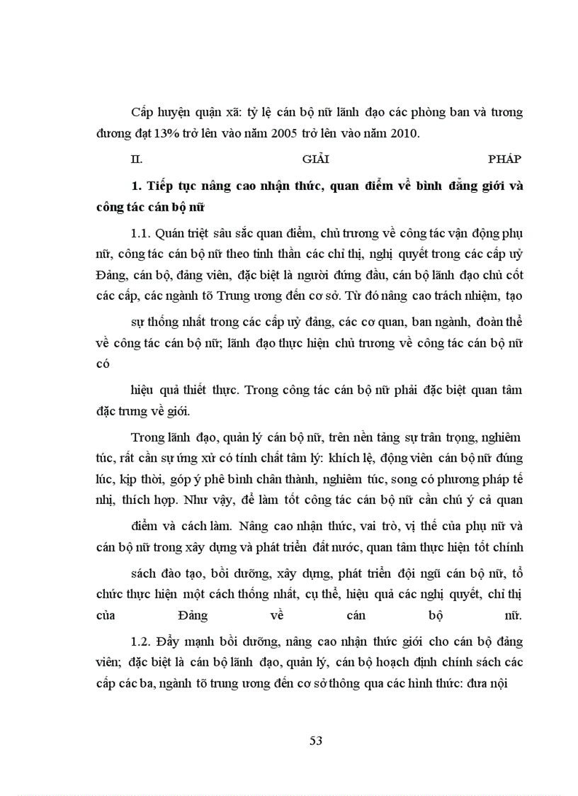 image for page Một số giải pháp xây dựng và phát triển đội ngũ cán bộ nữ lãnh đạo, quản lý khối đảng, đoàn thể