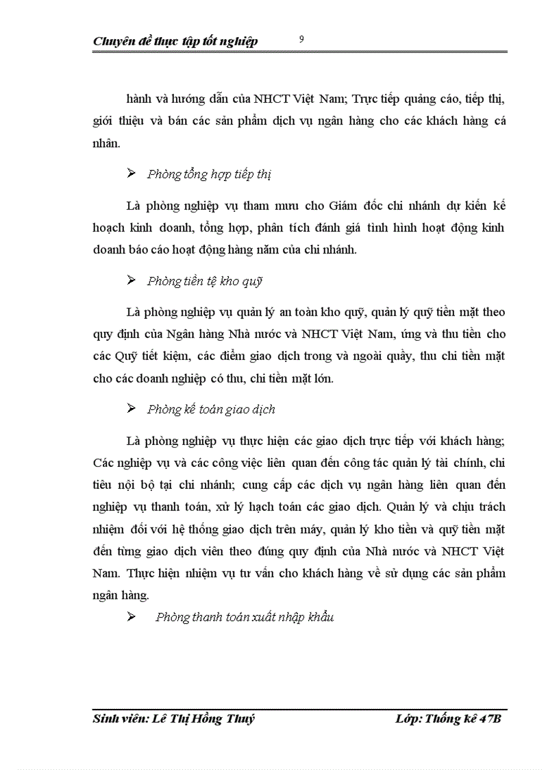 image for page Vận dụng một số phương pháp thống kê phân tích hoạt động huy động vốn của Sở giao dịch I – Ngân hàng Công thương Việt Nam giai đoạn 2000 – 2008