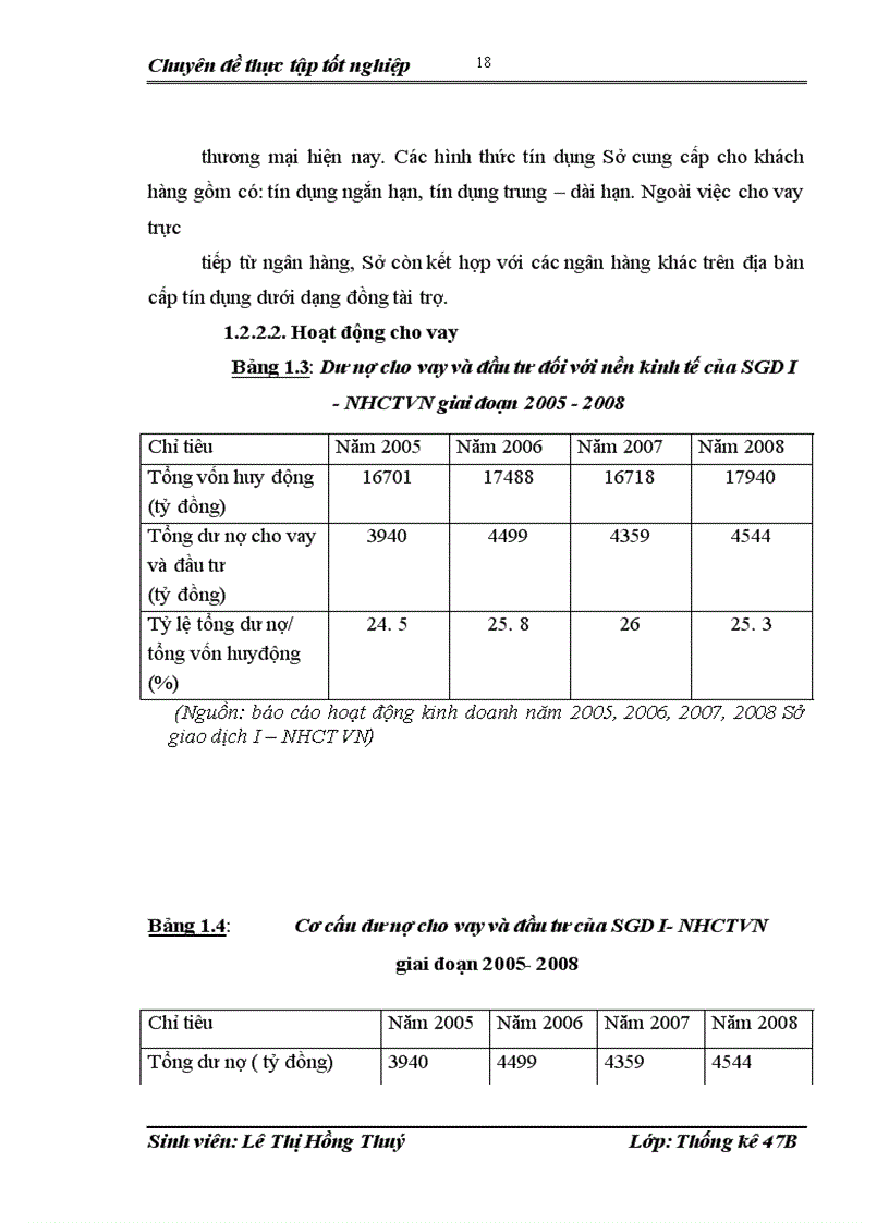 image for page Vận dụng một số phương pháp thống kê phân tích hoạt động huy động vốn của Sở giao dịch I – Ngân hàng Công thương Việt Nam giai đoạn 2000 – 2008