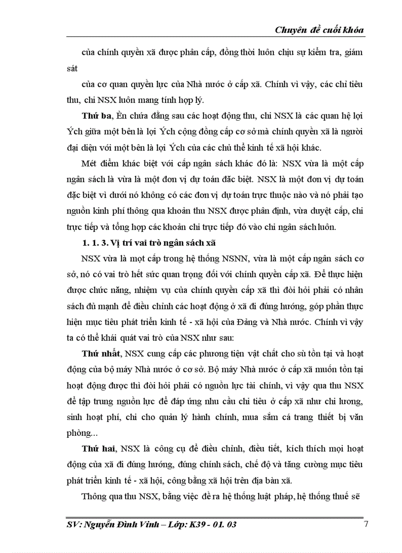 image for page Hoàn thiện công tác quản lý Ngân sách xã trên địa bàn tỉnh Hà Tây trong thời gian tới