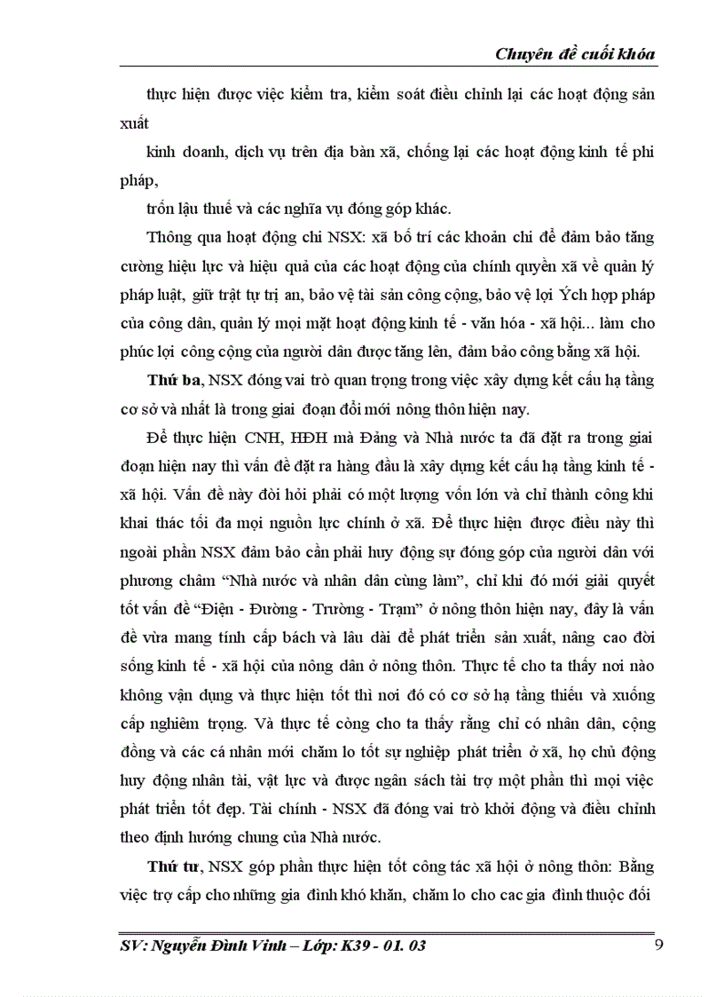 image for page Hoàn thiện công tác quản lý Ngân sách xã trên địa bàn tỉnh Hà Tây trong thời gian tới