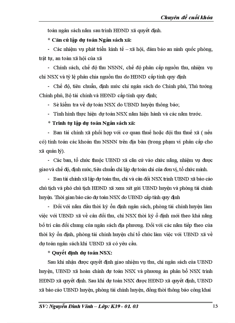 image for page Hoàn thiện công tác quản lý Ngân sách xã trên địa bàn tỉnh Hà Tây trong thời gian tới