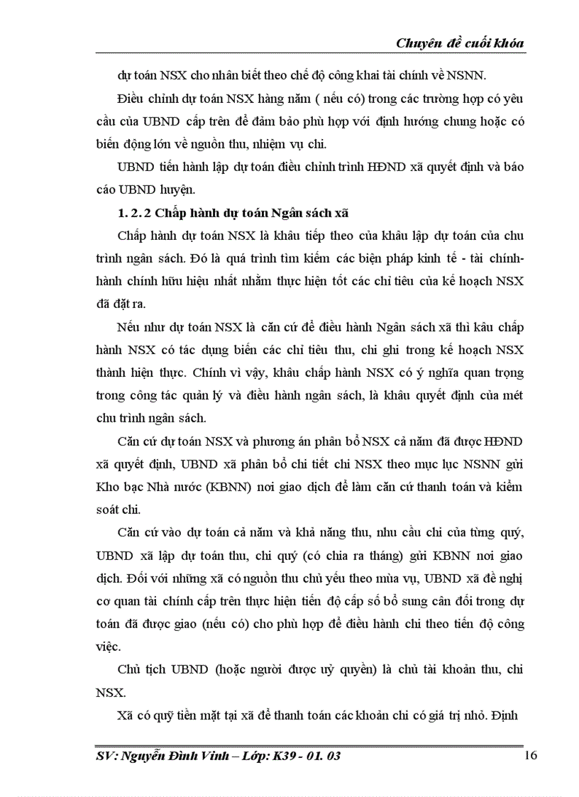 image for page Hoàn thiện công tác quản lý Ngân sách xã trên địa bàn tỉnh Hà Tây trong thời gian tới