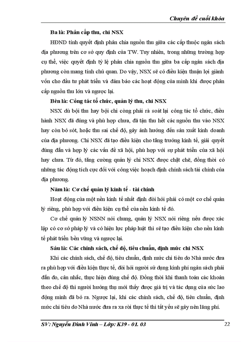 image for page Hoàn thiện công tác quản lý Ngân sách xã trên địa bàn tỉnh Hà Tây trong thời gian tới