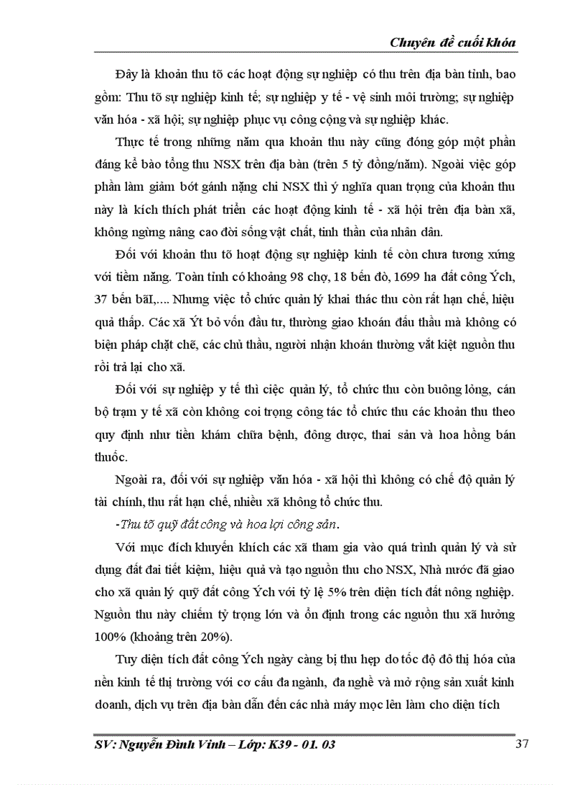 image for page Hoàn thiện công tác quản lý Ngân sách xã trên địa bàn tỉnh Hà Tây trong thời gian tới