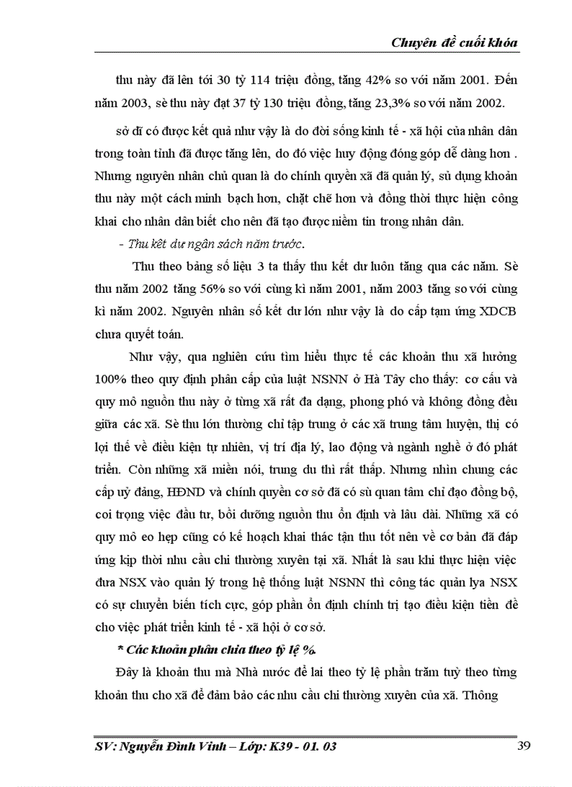 image for page Hoàn thiện công tác quản lý Ngân sách xã trên địa bàn tỉnh Hà Tây trong thời gian tới