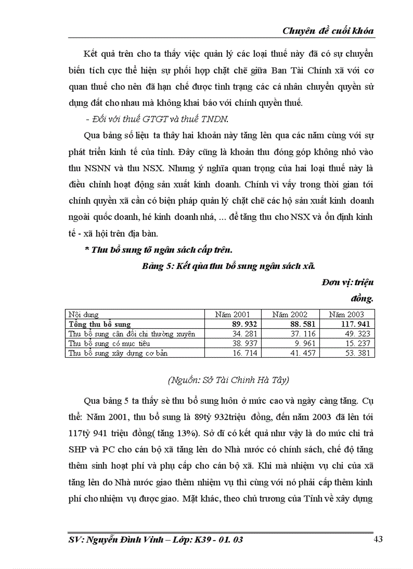 image for page Hoàn thiện công tác quản lý Ngân sách xã trên địa bàn tỉnh Hà Tây trong thời gian tới