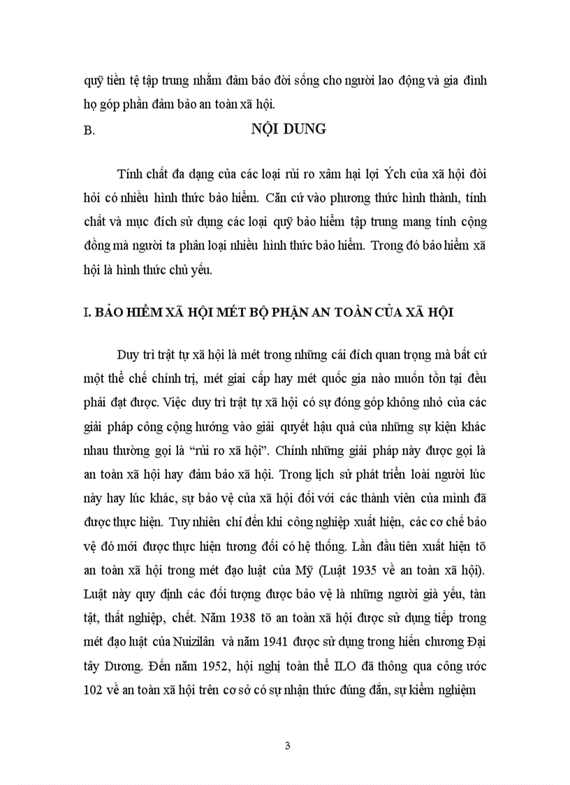 image for page Nội dung và ý nghĩa của chế độ bảo hiểm xã hội. Tình hình thi hành chế độ bảo hiểm xã hội tại một doanh nghiệp