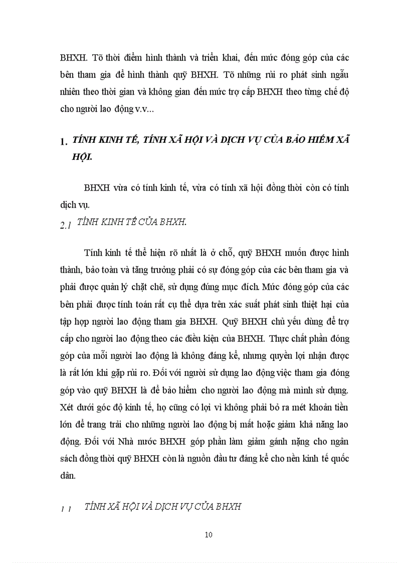 image for page Nội dung và ý nghĩa của chế độ bảo hiểm xã hội. Tình hình thi hành chế độ bảo hiểm xã hội tại một doanh nghiệp