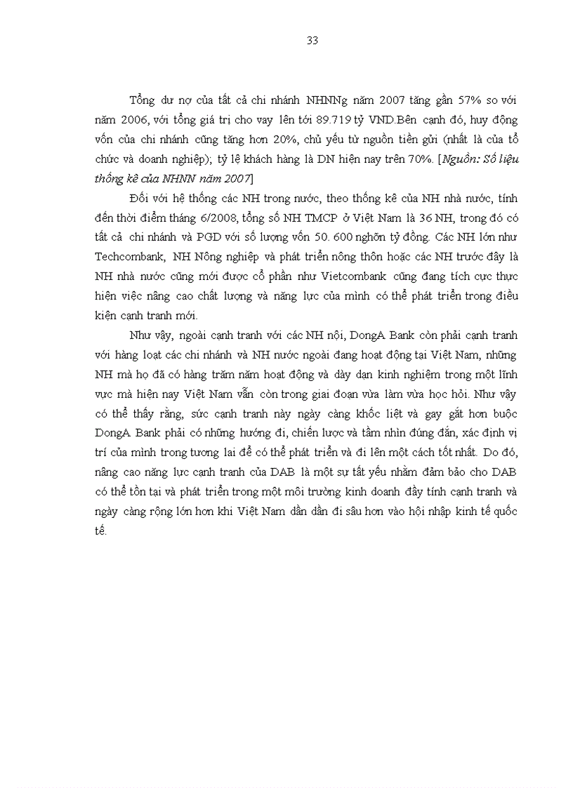 image for page Nâng cao năng lực cạnh tranh của Ngân hàng Đông Á trong tiến trình hội nhập kinh tế quốc tế
