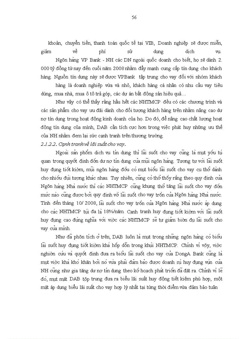 image for page Nâng cao năng lực cạnh tranh của Ngân hàng Đông Á trong tiến trình hội nhập kinh tế quốc tế