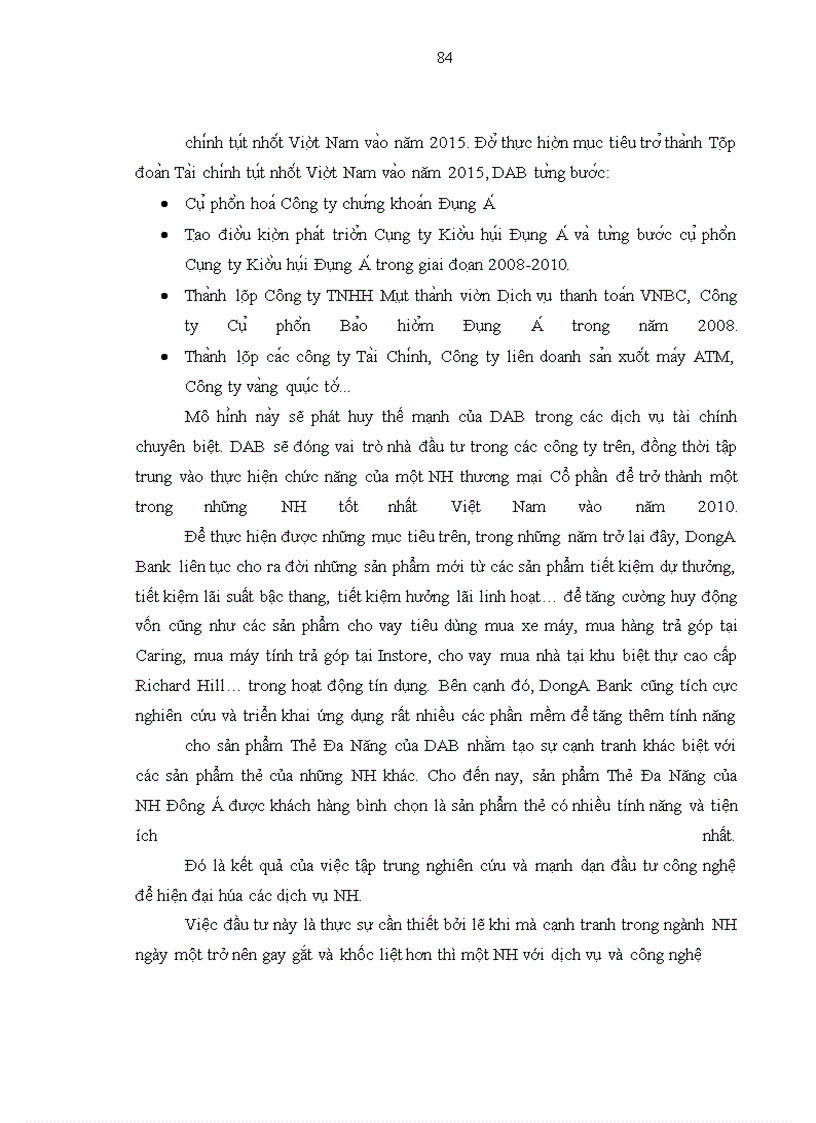 image for page Nâng cao năng lực cạnh tranh của Ngân hàng Đông Á trong tiến trình hội nhập kinh tế quốc tế