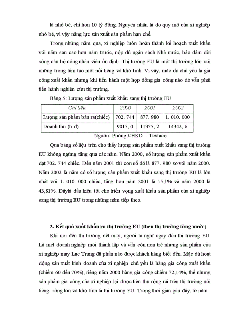 image for page Giải pháp Marketing đẩy mạnh xuất khẩu sản phẩm may mặc sang thị trường EU của Xí nghiệp may xuất khẩu Lạc Trung