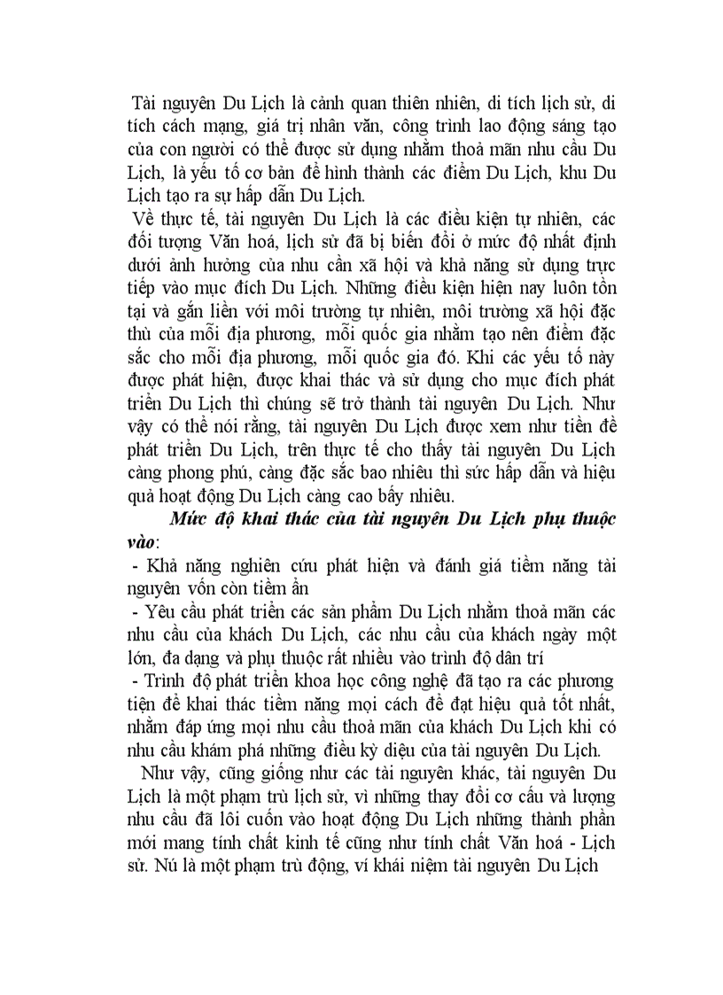 image for page Điều Kiện Phát Triển Và Khả Năng Khai Thác Tài Nguyên Du Lịch Ở Quảng Bình