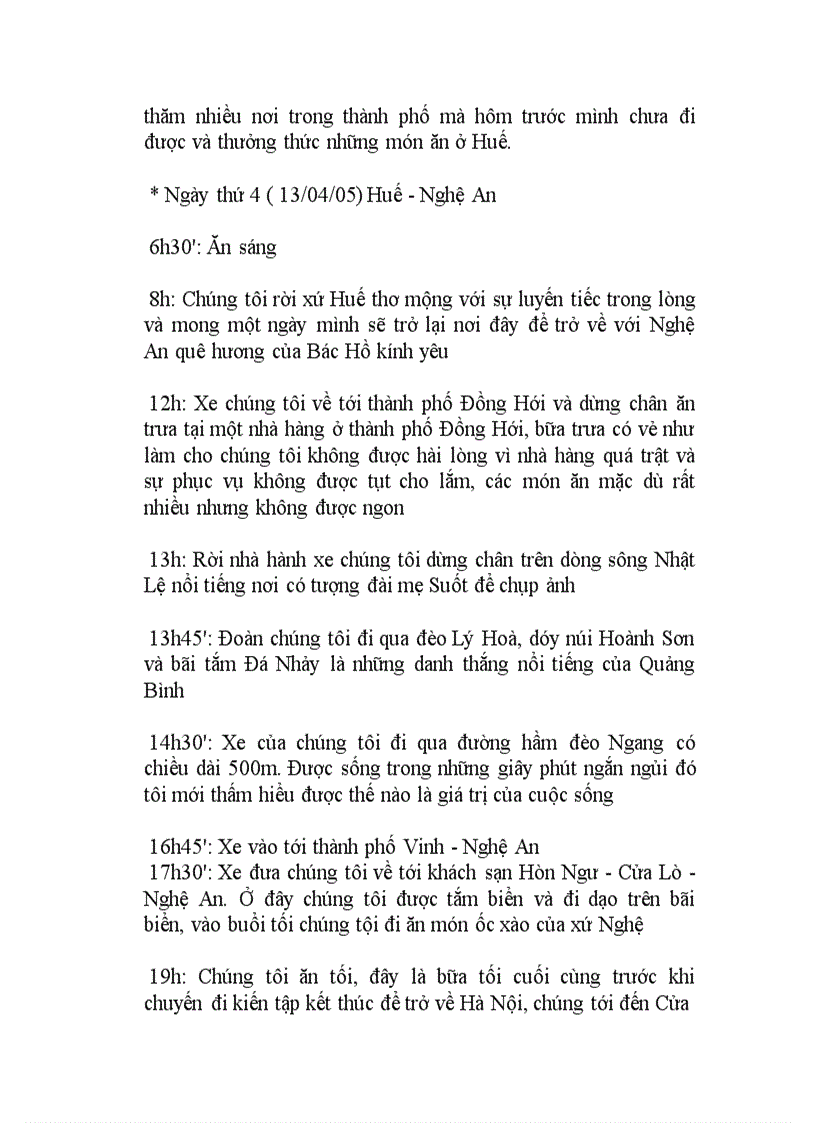 image for page Điều Kiện Phát Triển Và Khả Năng Khai Thác Tài Nguyên Du Lịch Ở Quảng Bình