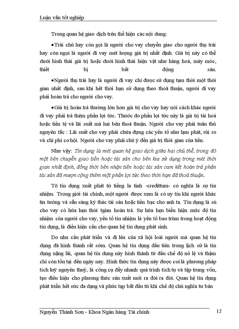 image for page Giải pháp nâng cao chất lượng tín dụng ngắn hạn tại chi nhánh NHCTII-HBT