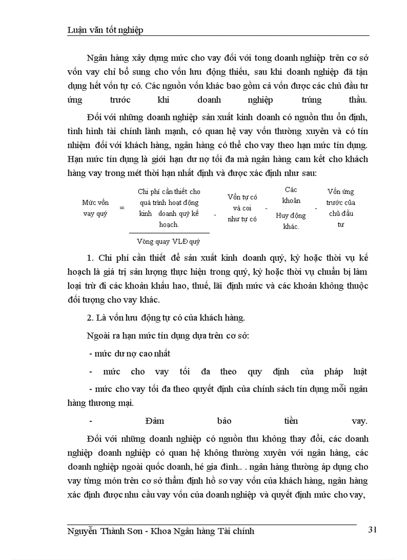 image for page Giải pháp nâng cao chất lượng tín dụng ngắn hạn tại chi nhánh NHCTII-HBT