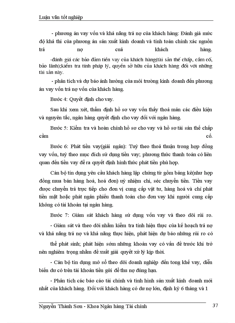 image for page Giải pháp nâng cao chất lượng tín dụng ngắn hạn tại chi nhánh NHCTII-HBT