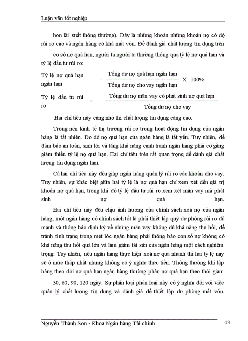 image for page Giải pháp nâng cao chất lượng tín dụng ngắn hạn tại chi nhánh NHCTII-HBT